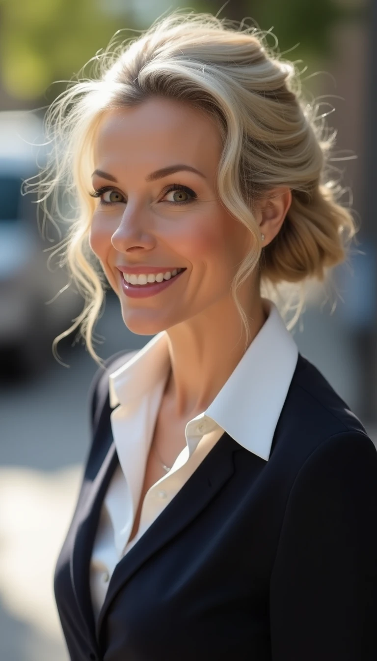 Elegant Hairstyles for Older Women with Thick Hair: The Classic Chignon
