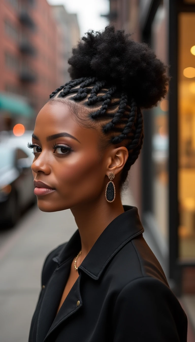 Slick Hairstyles: The Artistic Braided Crown