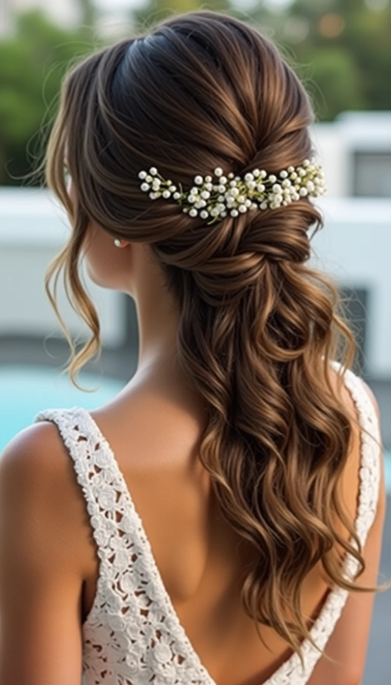 Beachy Waves: Effortless Bridesmaids Hairstyles for a Laid-Back Vibe
