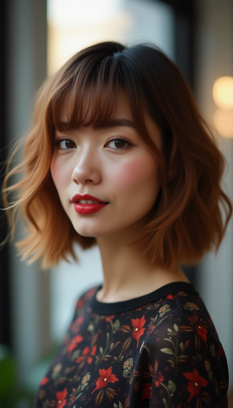 Textured Chin Length Bob Hairstyles: The Art of Playfulness