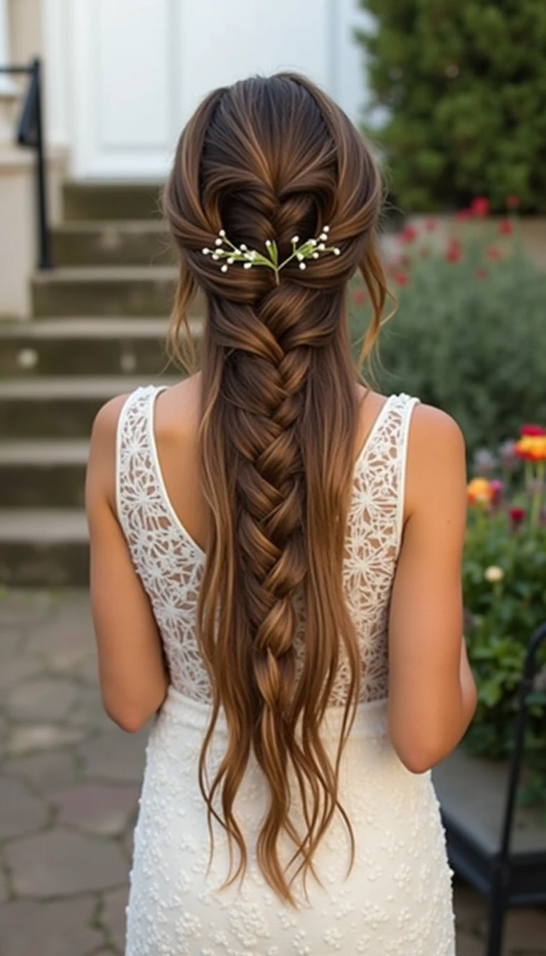 Boho Braids: The Perfect Wedding Guest Hairstyles Medium for a Free Spirit