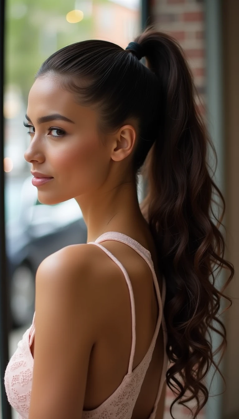 Sleek Ponytail Hairstyles for Curly Hair: Embracing Natural Texture