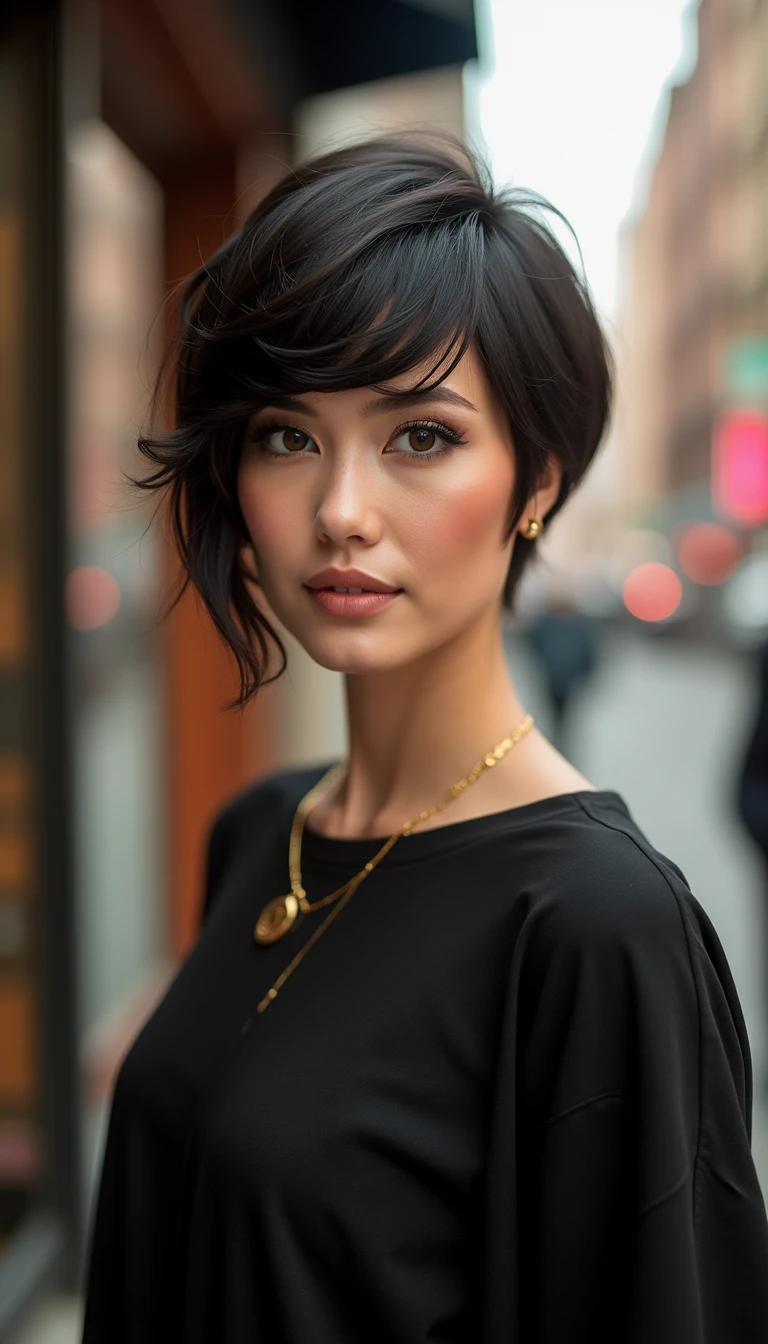 Playful Shag: Cute Short Hairstyles with an Edgy Twist