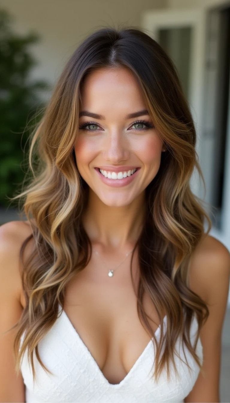 Effortlessly Chic Wedding Guest Hairstyles Medium: The Loose Waves
