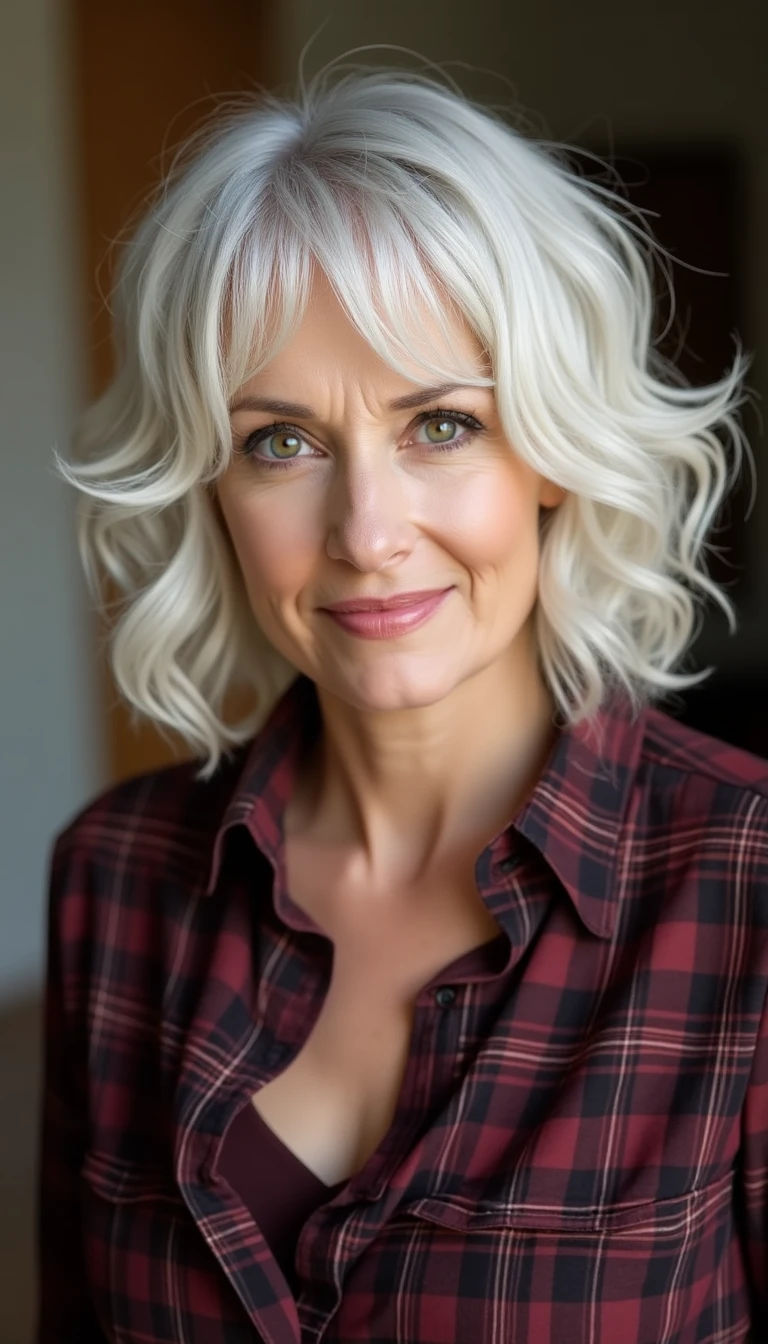 Sassy Hair Older Women Hairstyles: The Funky Shag Cut