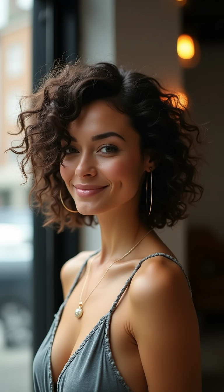 Soft Layered Haircut for Curly Hair: Embracing Natural Texture