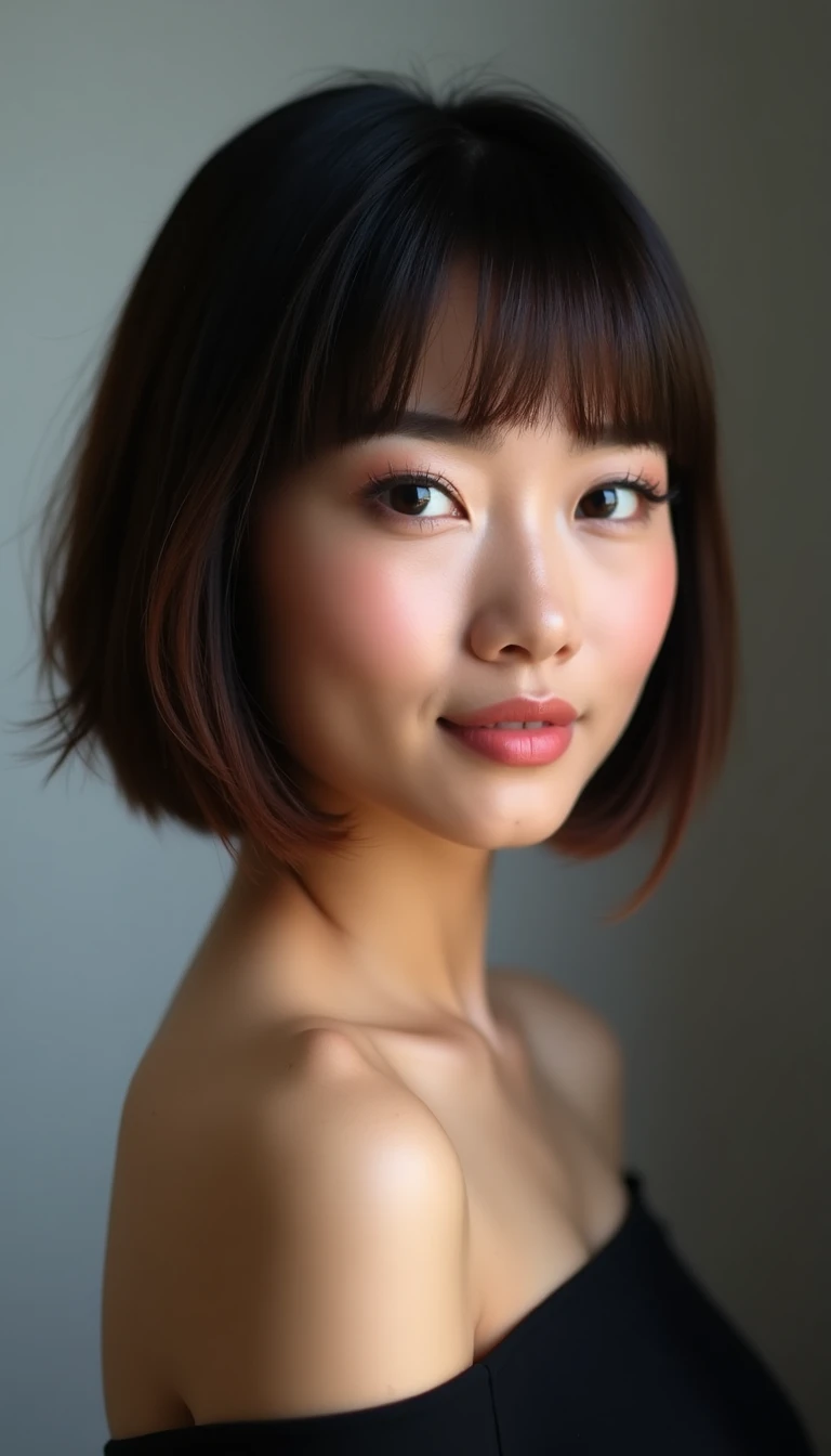 Bob with Bangs: The Perfect Chin Length Bob Hairstyles Duo