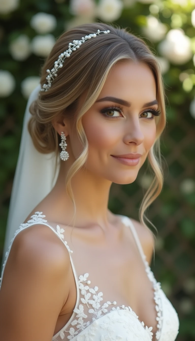 Classic Elegance: Timeless Bridal Hair Down Styles for Every Bride