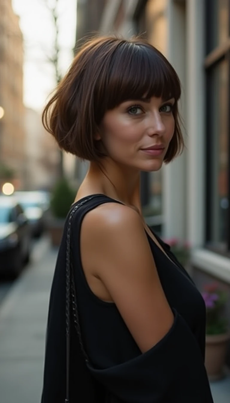 French Bob: The Effortlessly Chic Cute Short Hairstyle