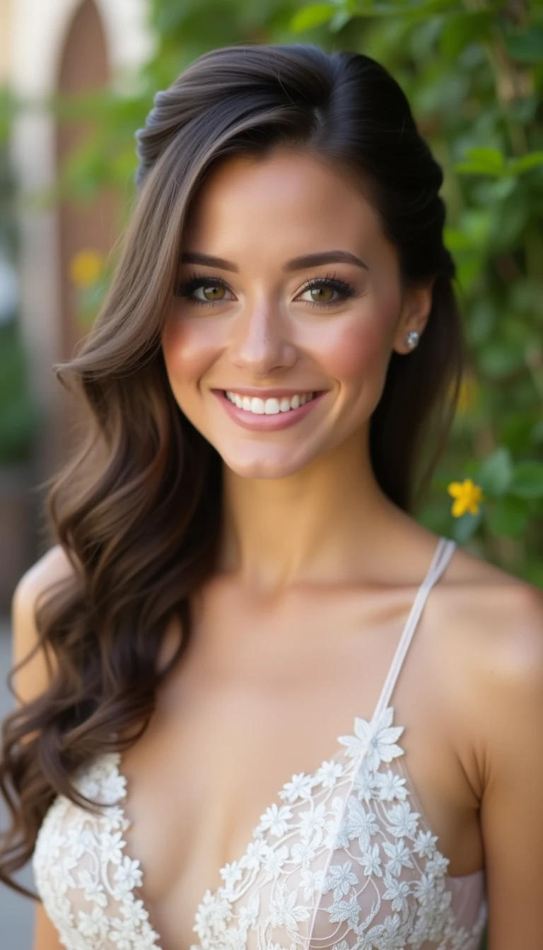 Half-Up, Half-Down: The Best of Both Worlds in Easy Wedding Guest Hairstyles