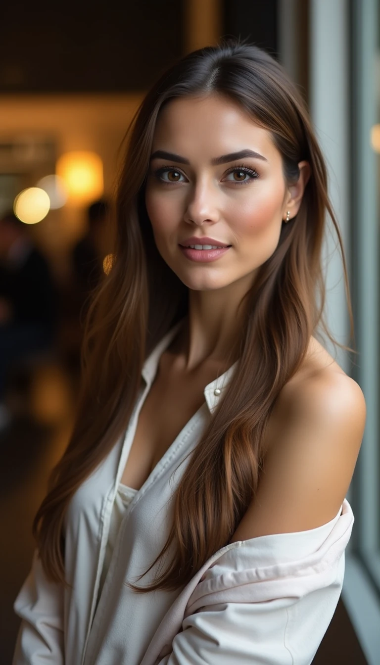 Straight Hairstyles with a Twist: Unconventional Flair
