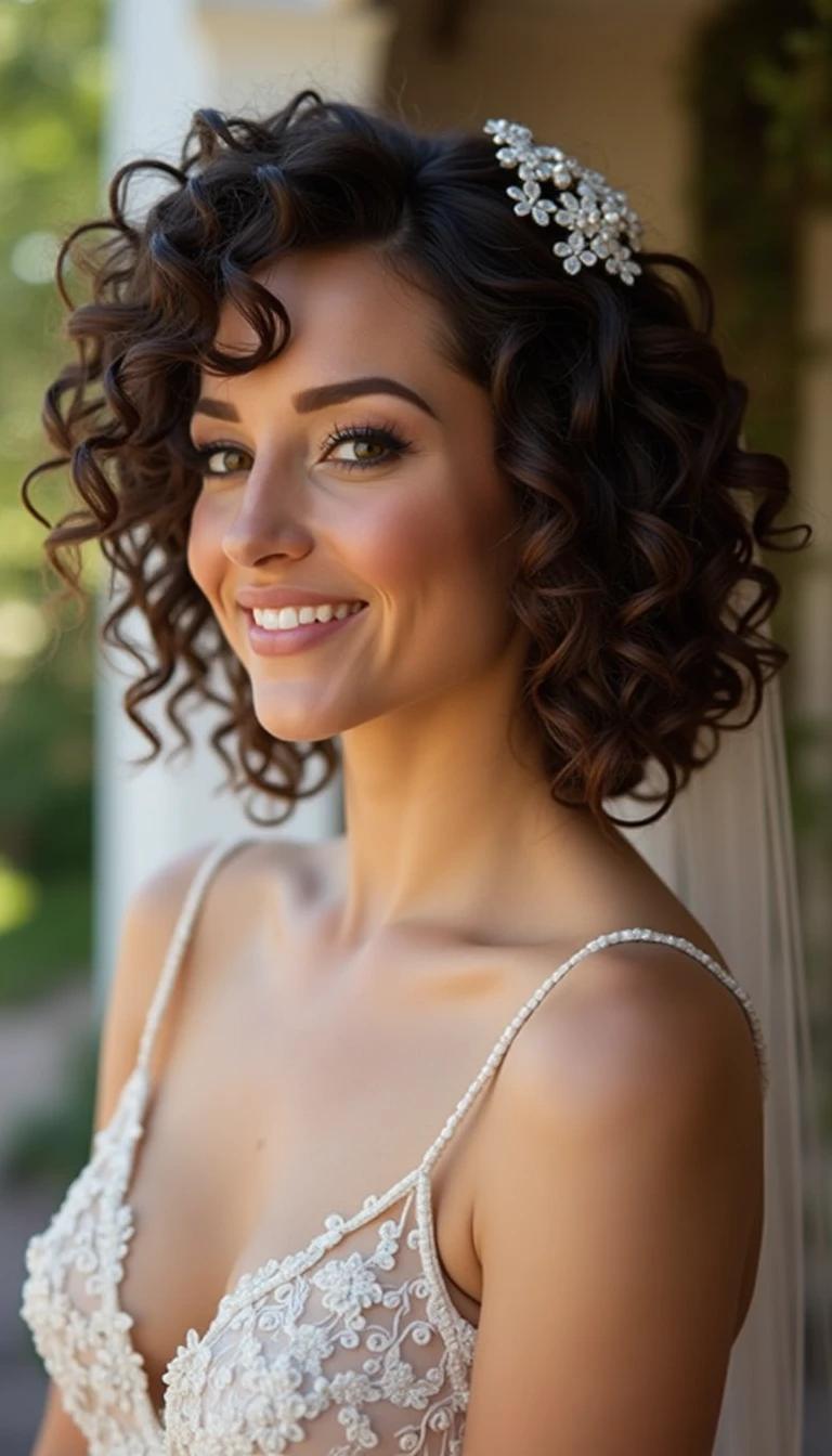 Curly Locks: Fun and Flirty Bridesmaids Hairstyles for All Hair Types