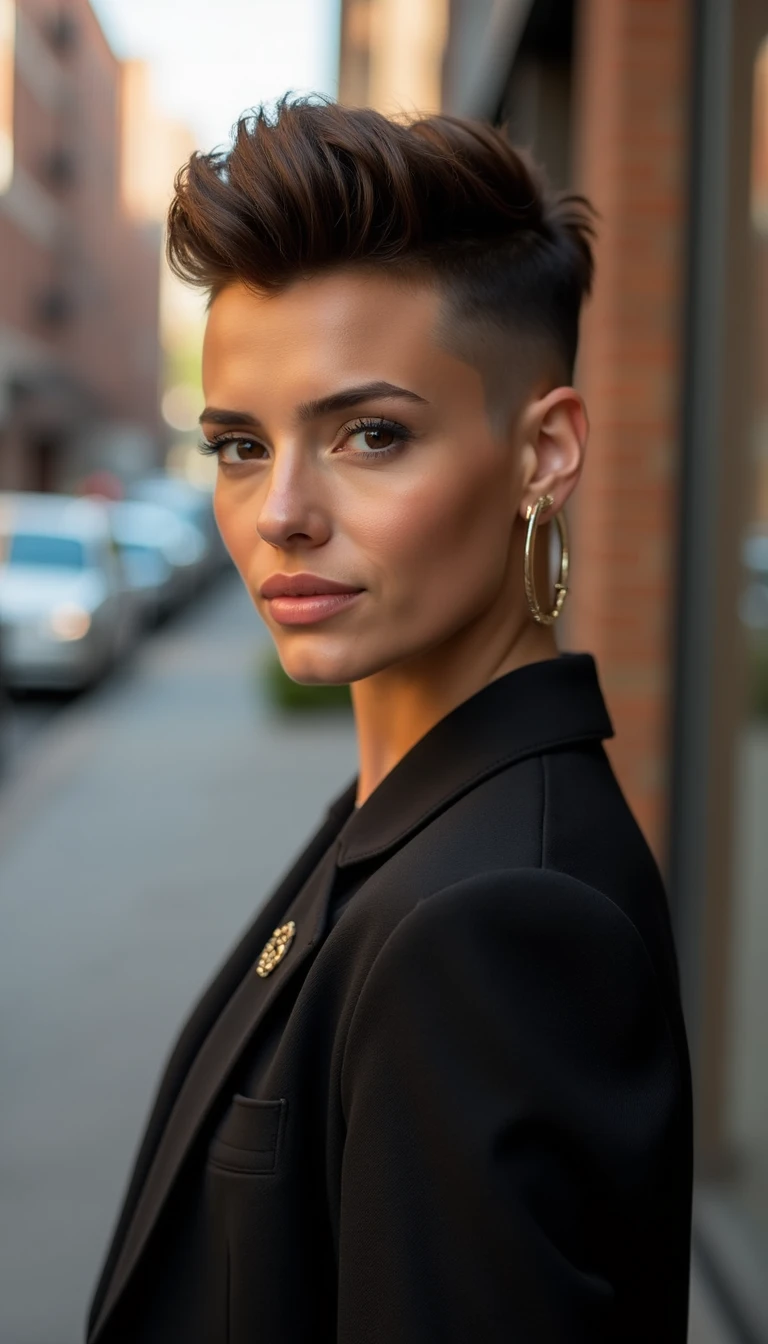 Slick Hairstyles: The Edgy Undercut