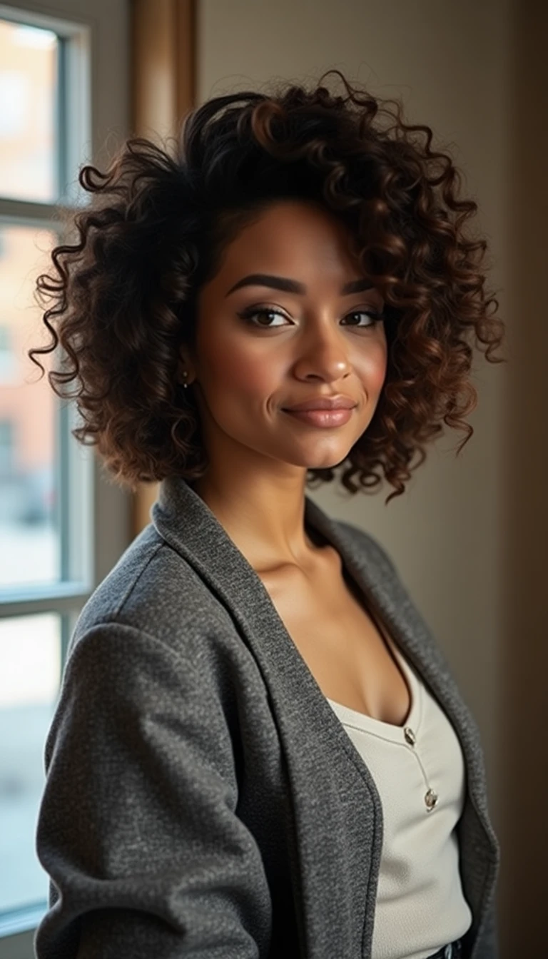 The Curly Crop: Short Hair Styles Easy for a Playful Twist