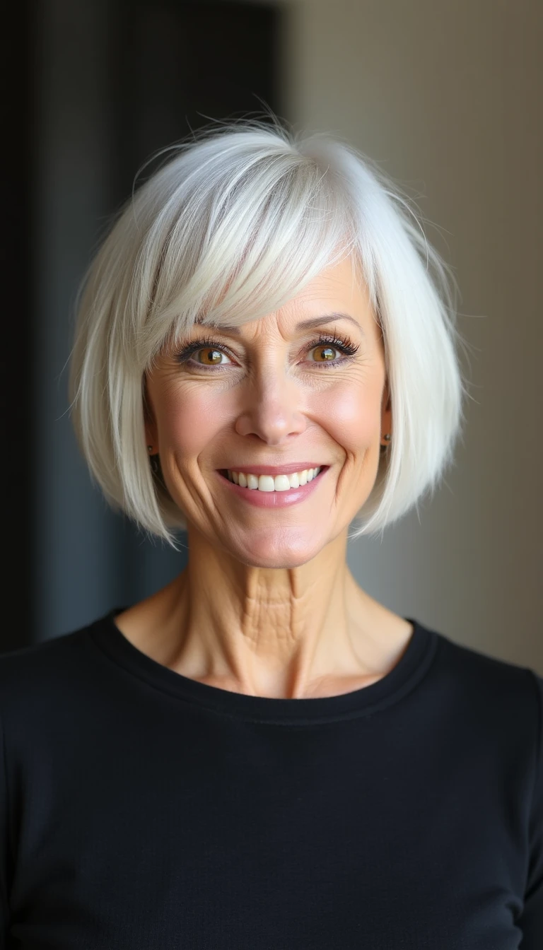The Shag Cut: A Trendy Haircut For Older Women With Fine Hair