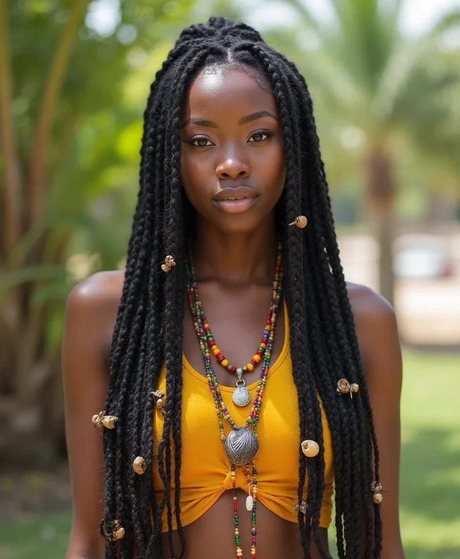 1. Classic Rasta Braids