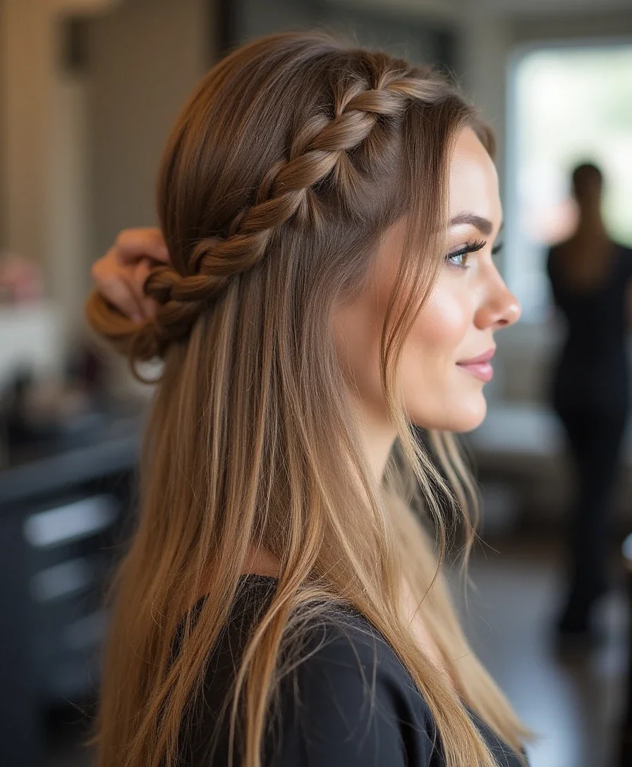 1. The Classic French Braid