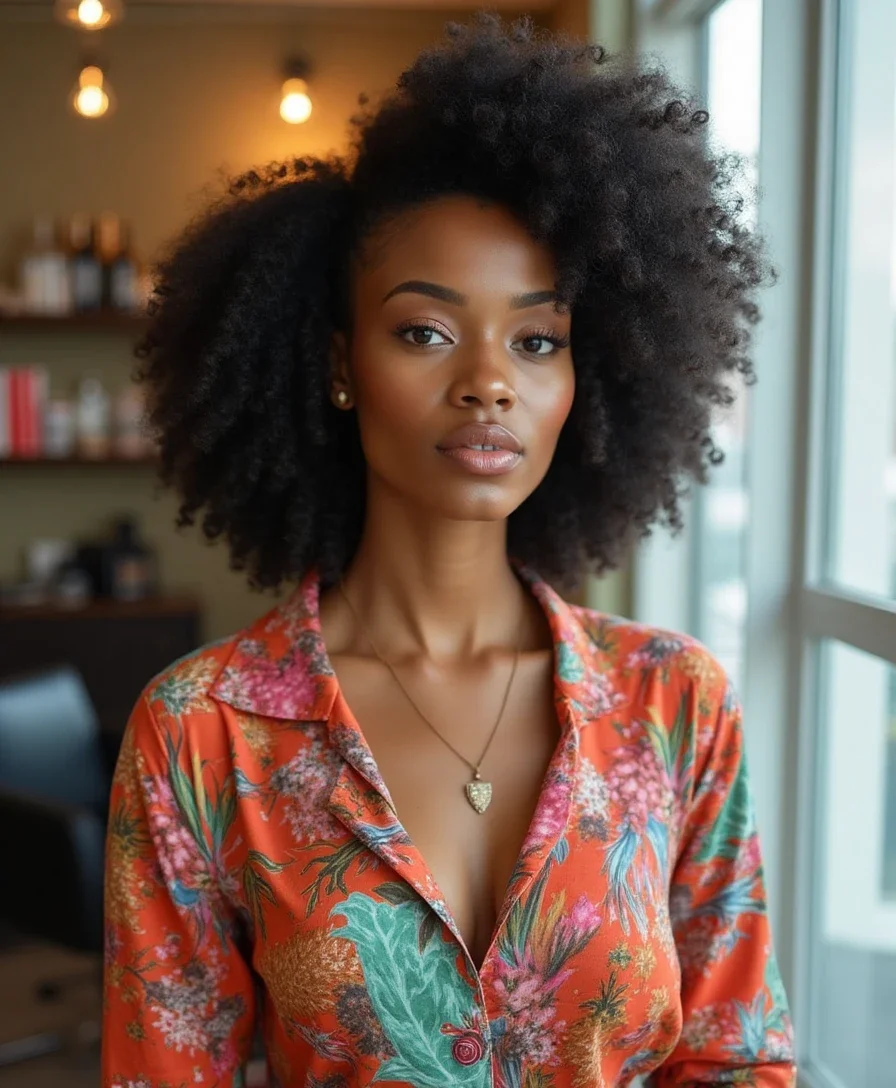 1. The Classic Afro