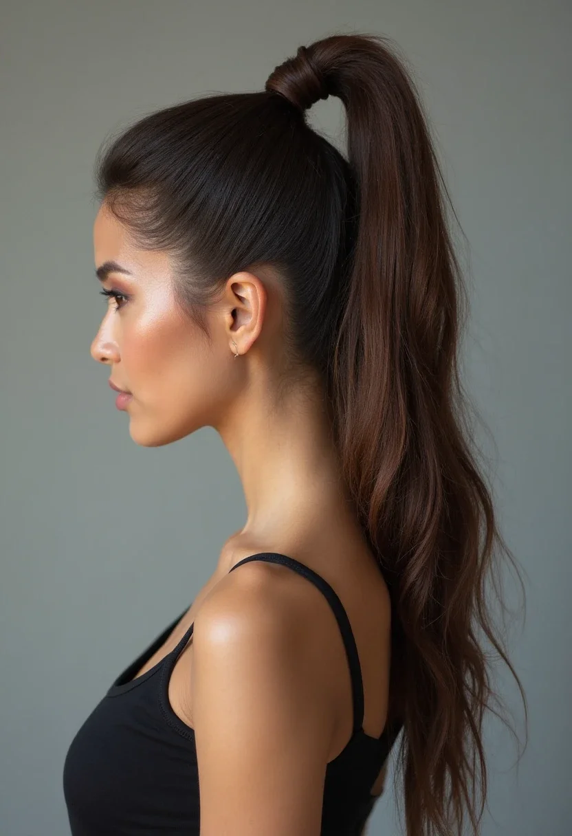 1. The Classic Ponytail