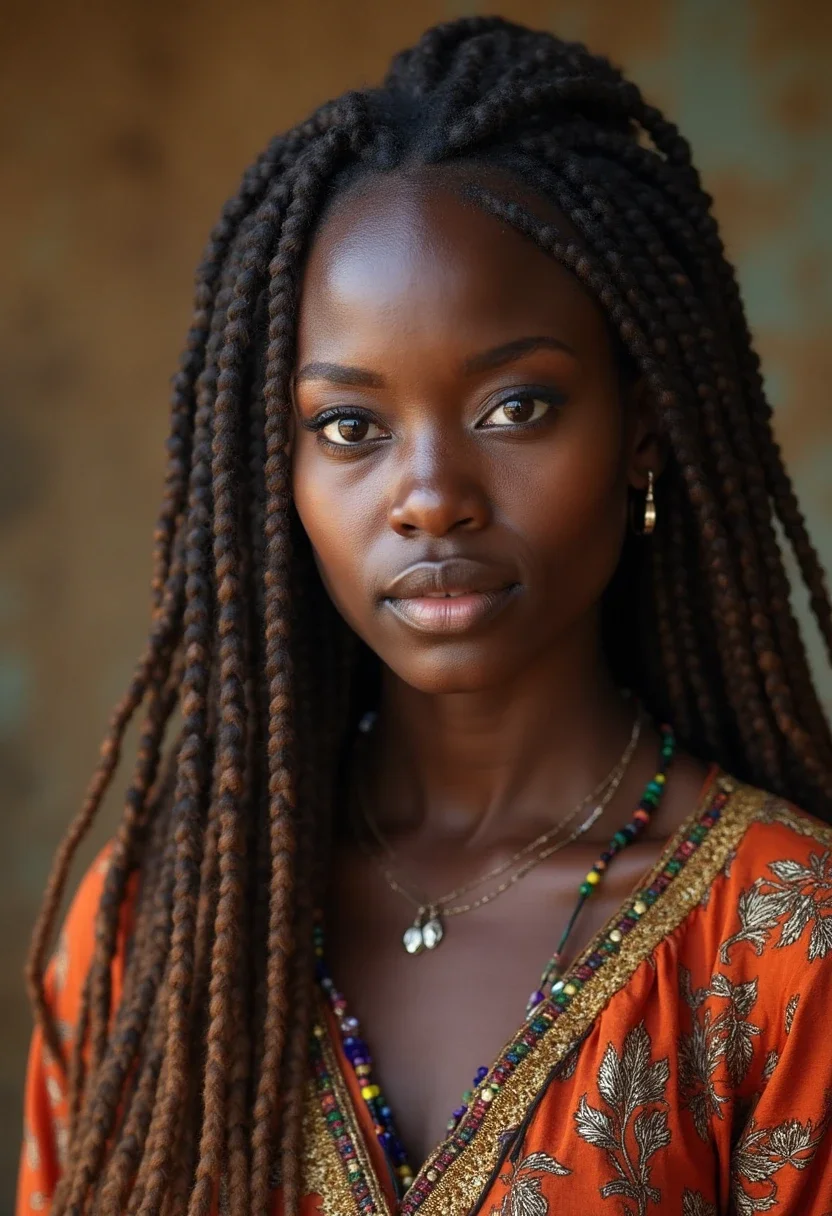 1. Classic Fulani Braids