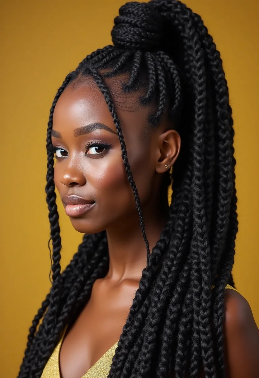1. Box Braids