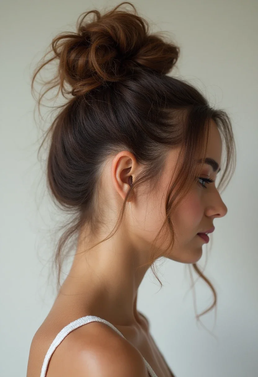 1. Messy Bun
