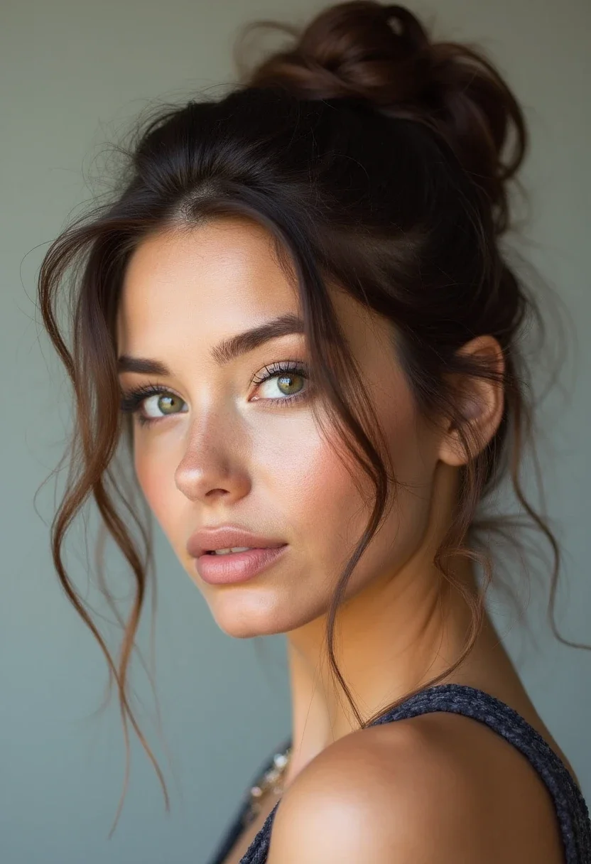 1. The Effortless Messy Bun