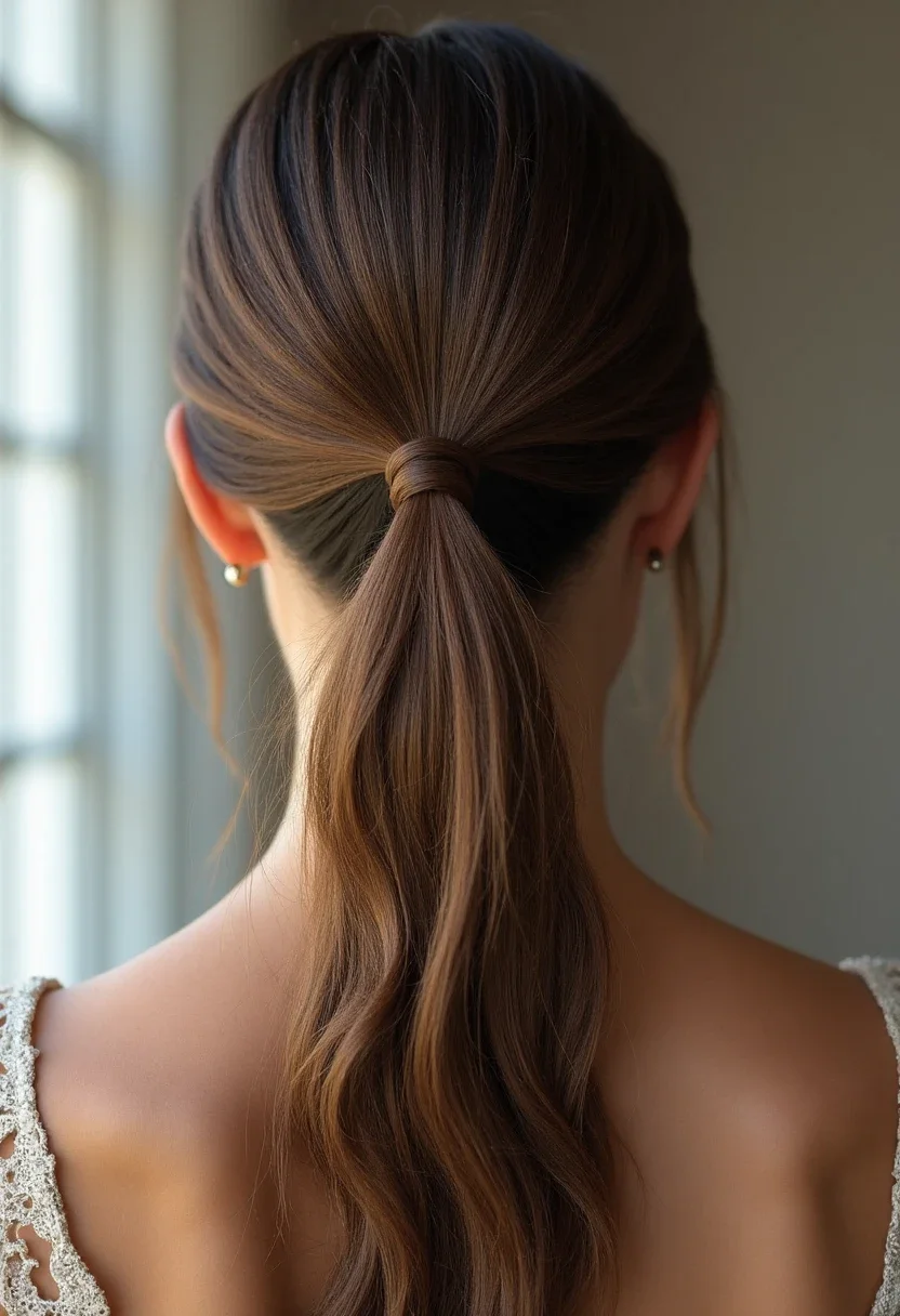 1. The Classic Ponytail