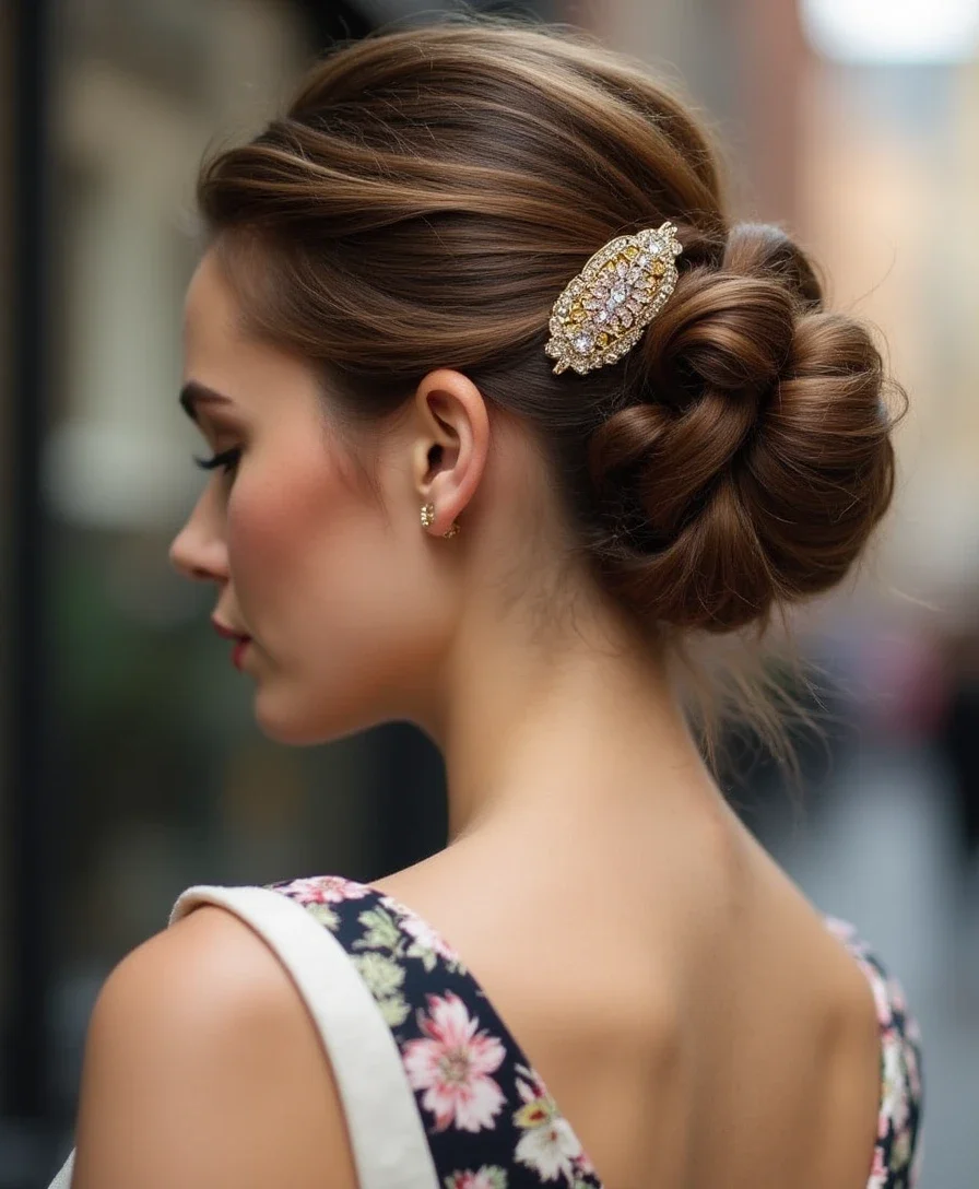 2. Elegant French Twist
