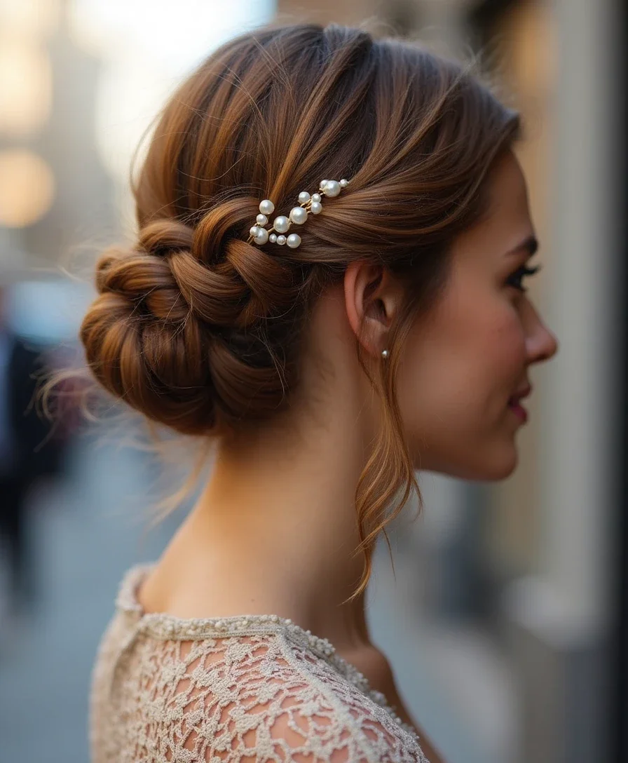 2. Classic French Twist