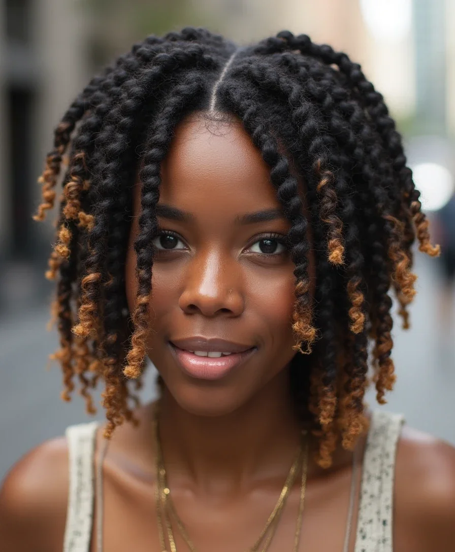 2. Bantu Knots