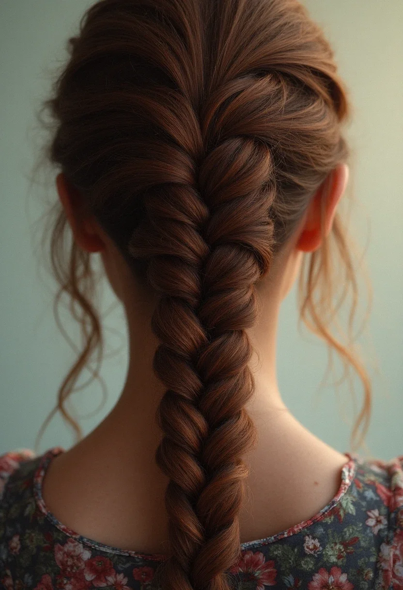 2. Fishtail Braid