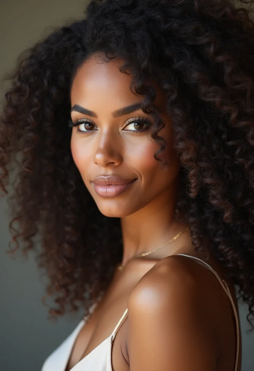 2. Voluminous Curls