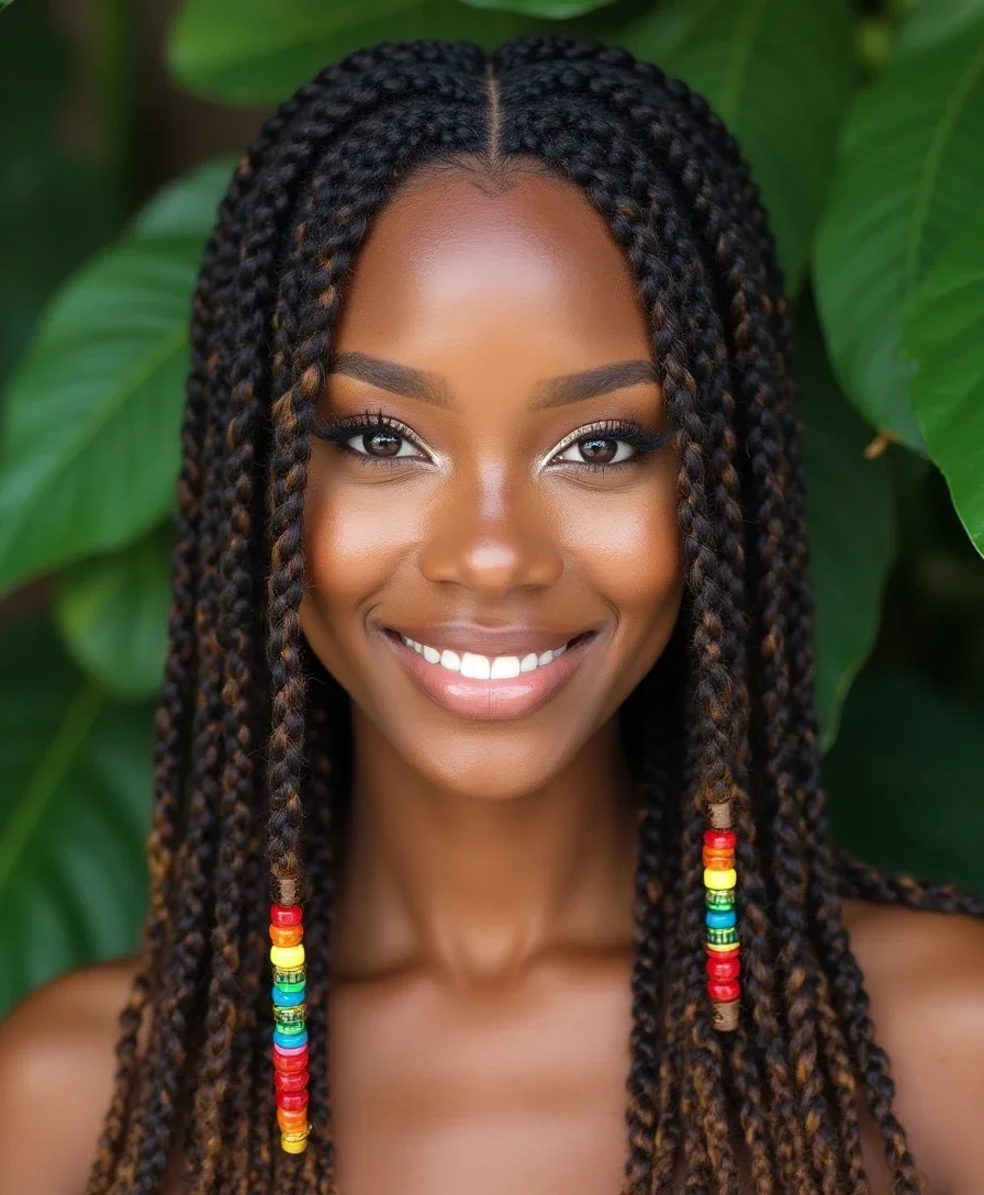 11. Beaded Braids