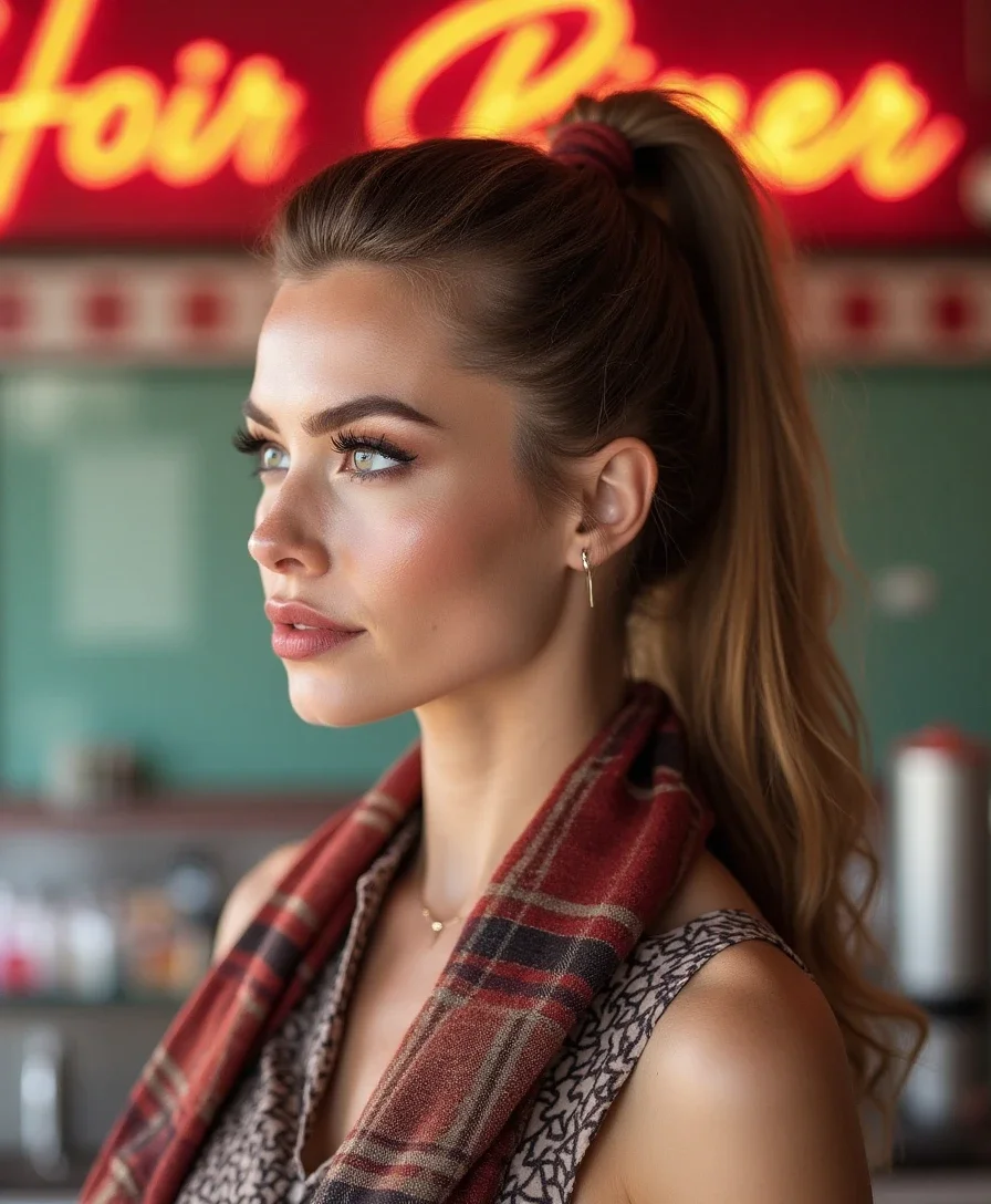 11. The Sleek Ponytail