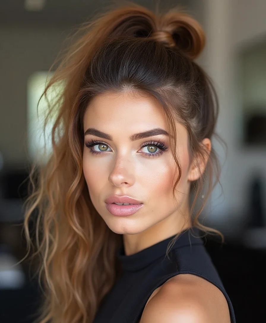 11. High Ponytail with Volume