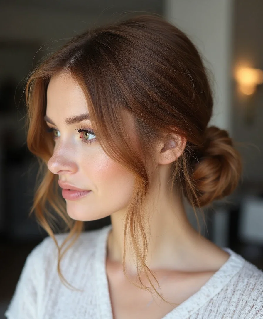 11. Loose Chignon
