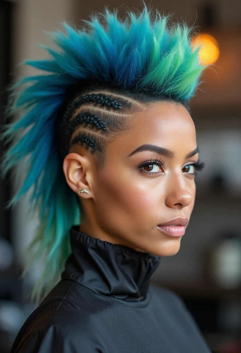 11. Braided Mohawk