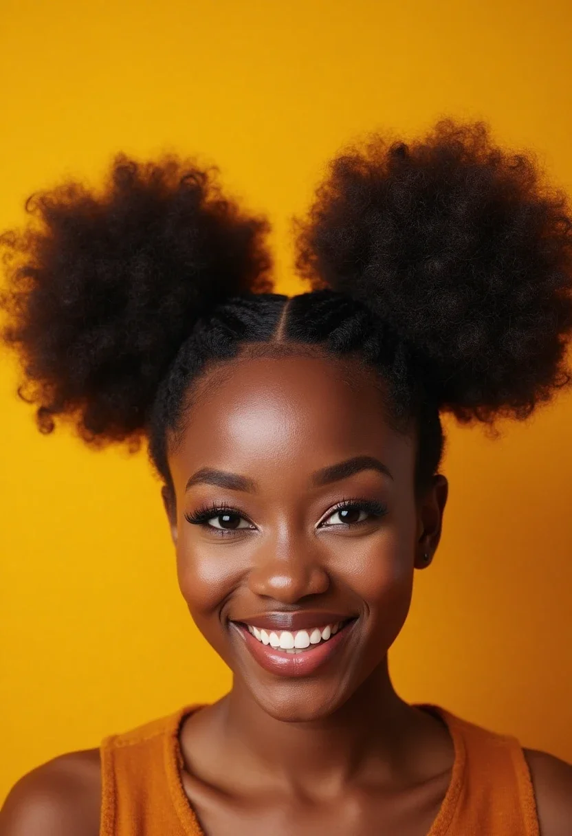 11. Afro Puffs