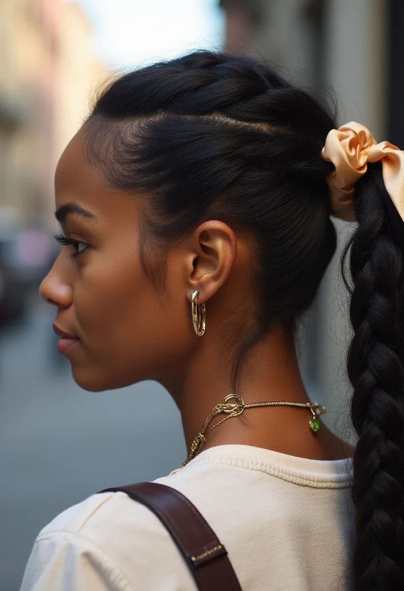 12. Braided Ponytail