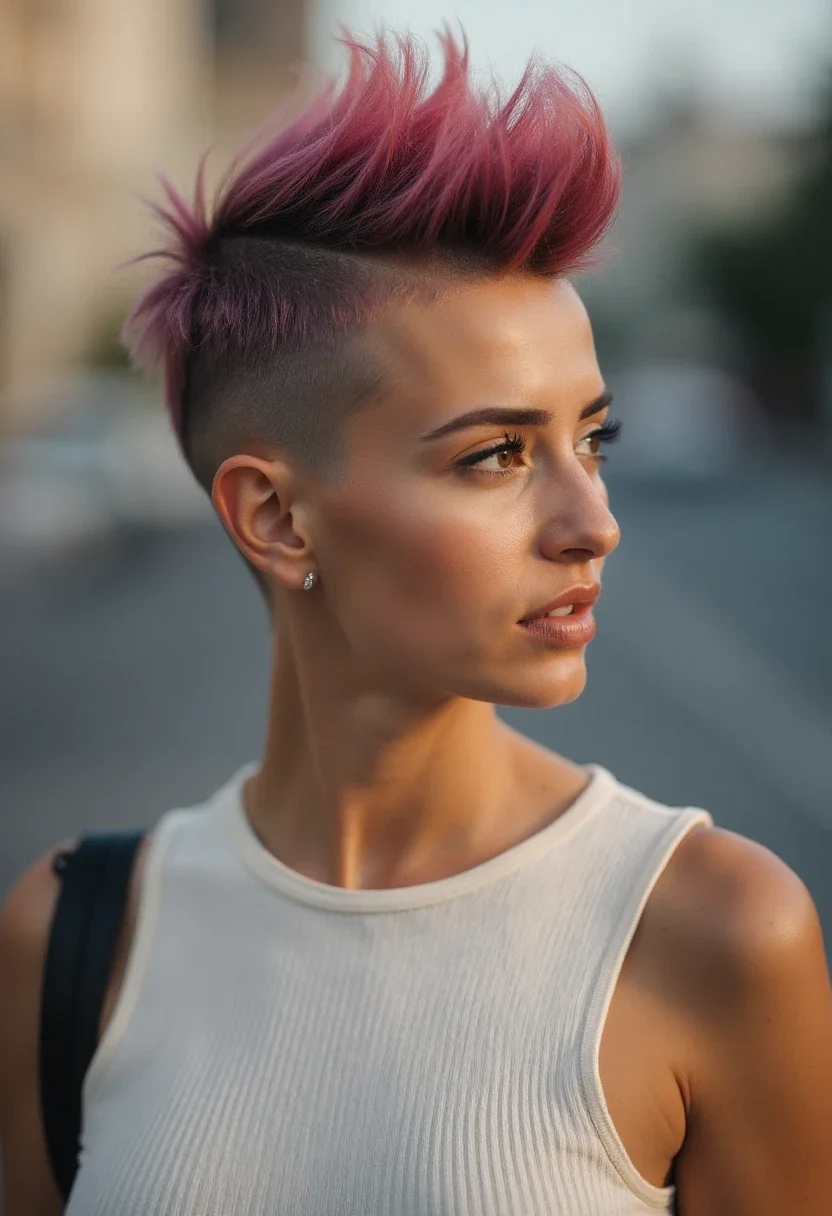12. The Mohawk Buzz Cut