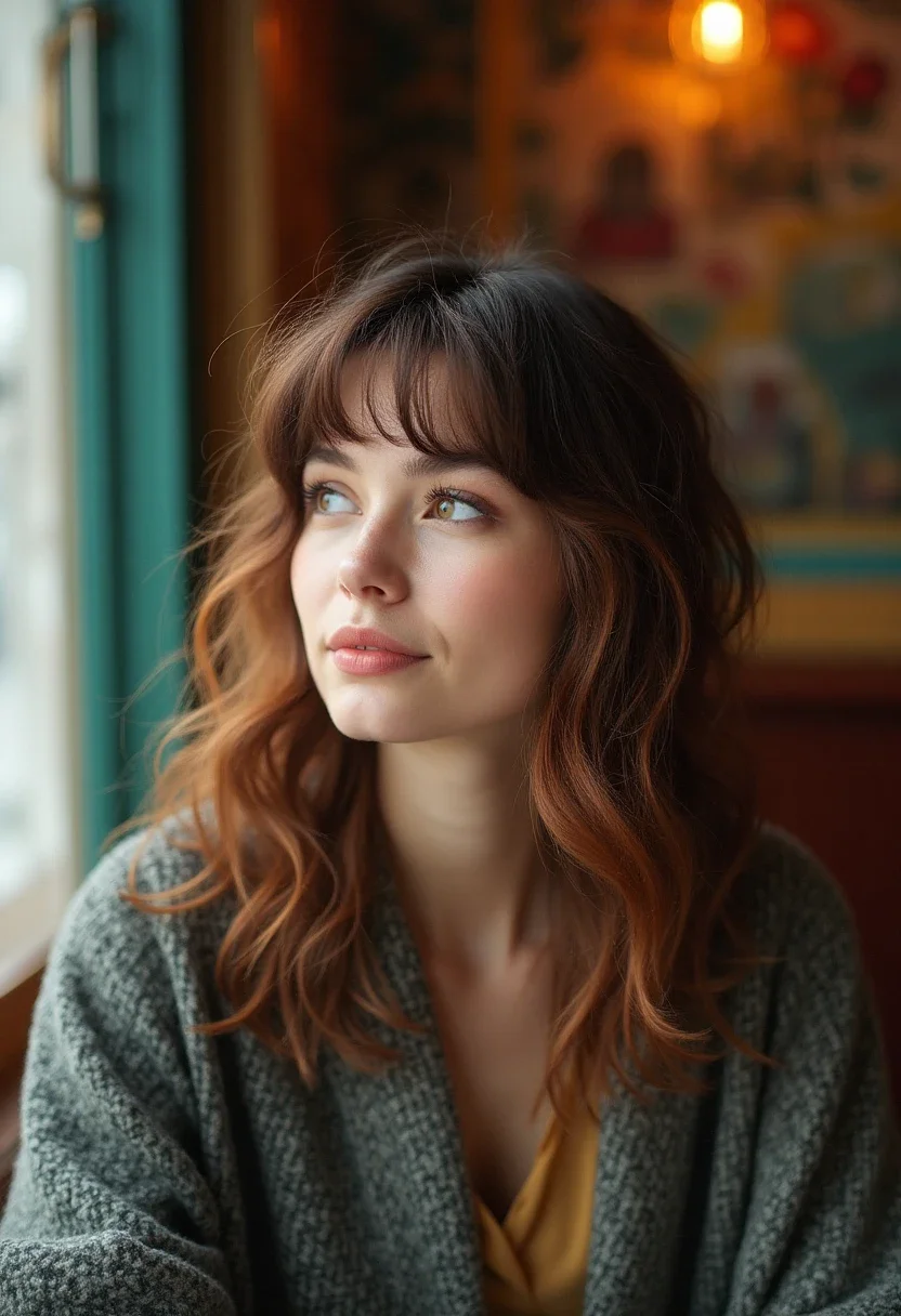 12. Wispy Bangs
