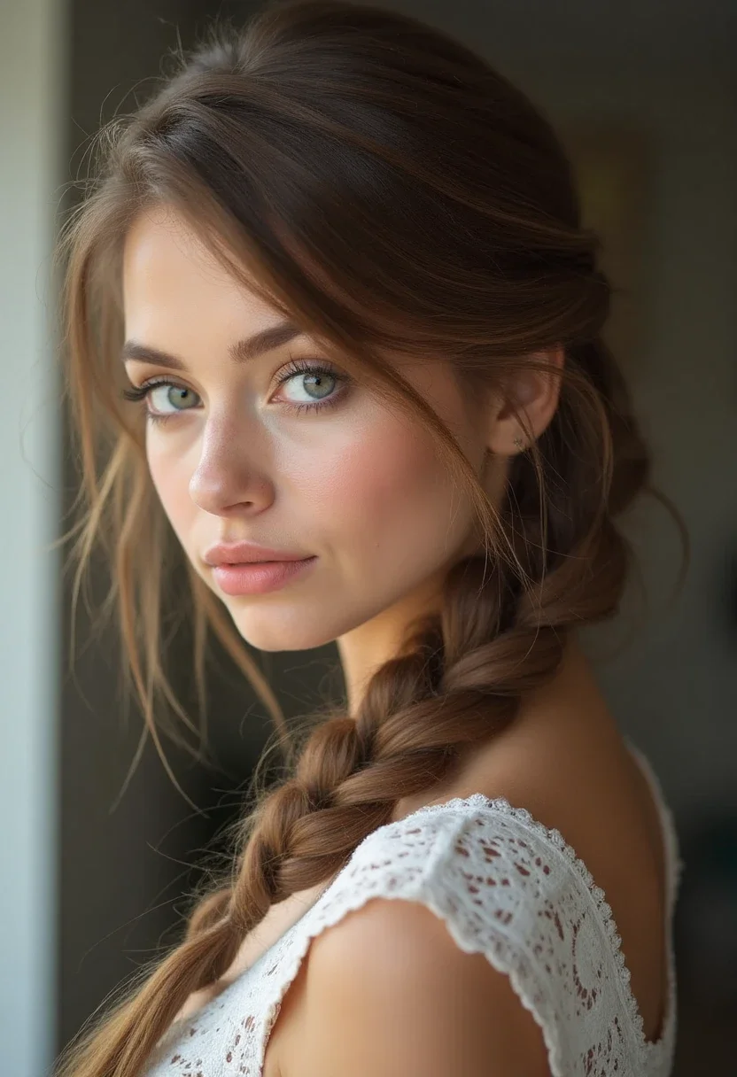 12. Casual Side Braid