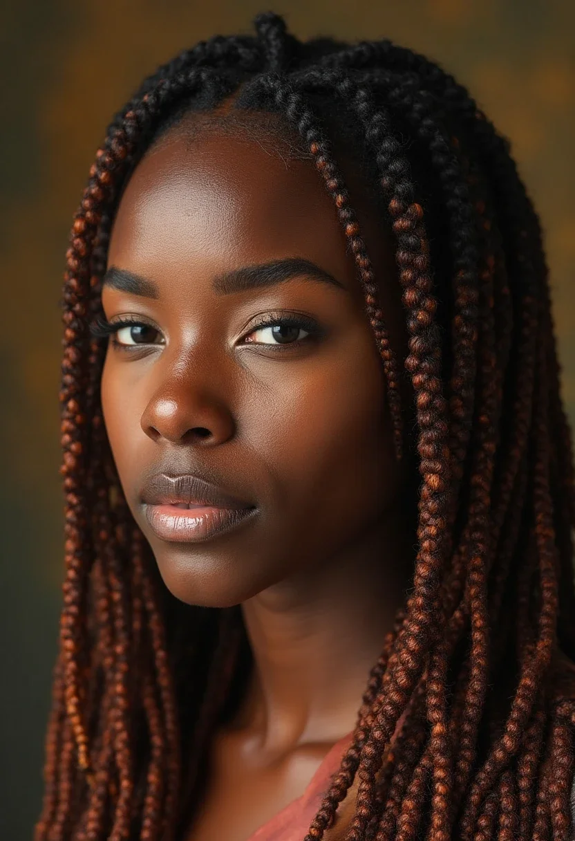 12. Cornrows with Highlights