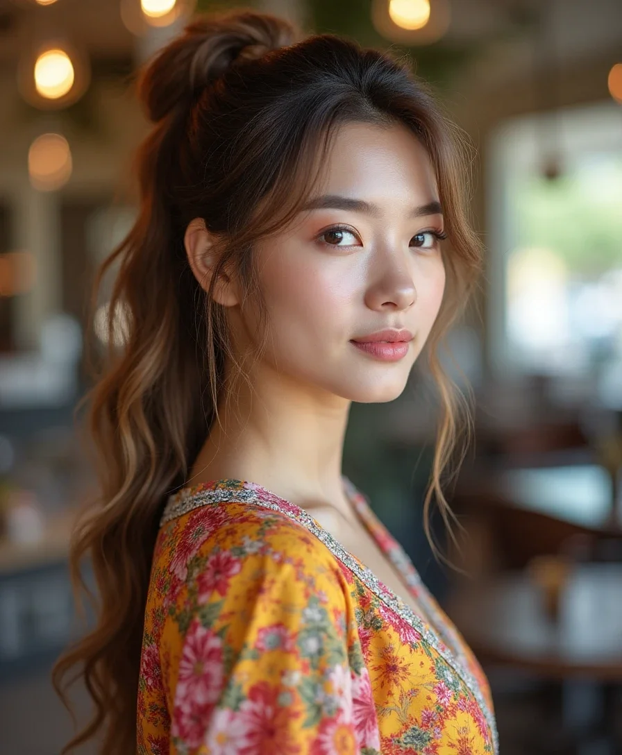13. Bubble Ponytail