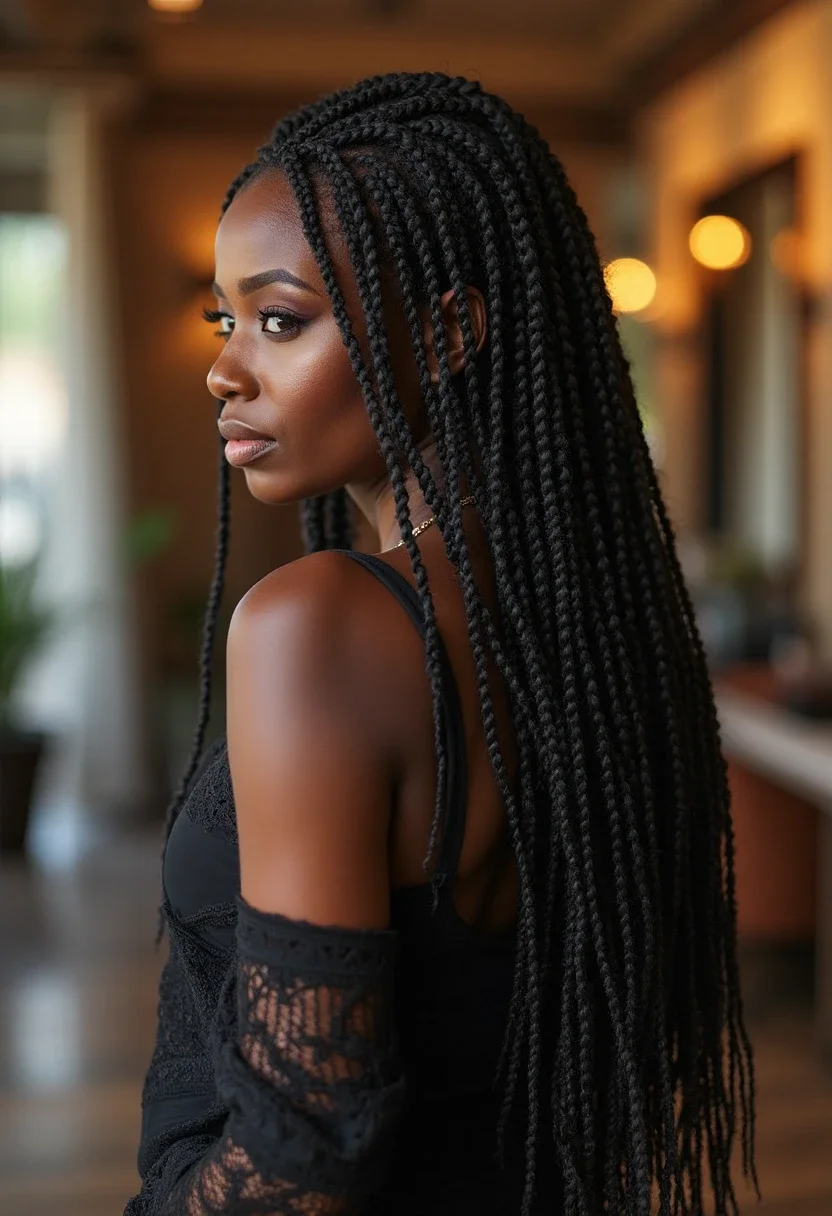 13. Cornrows with Twists