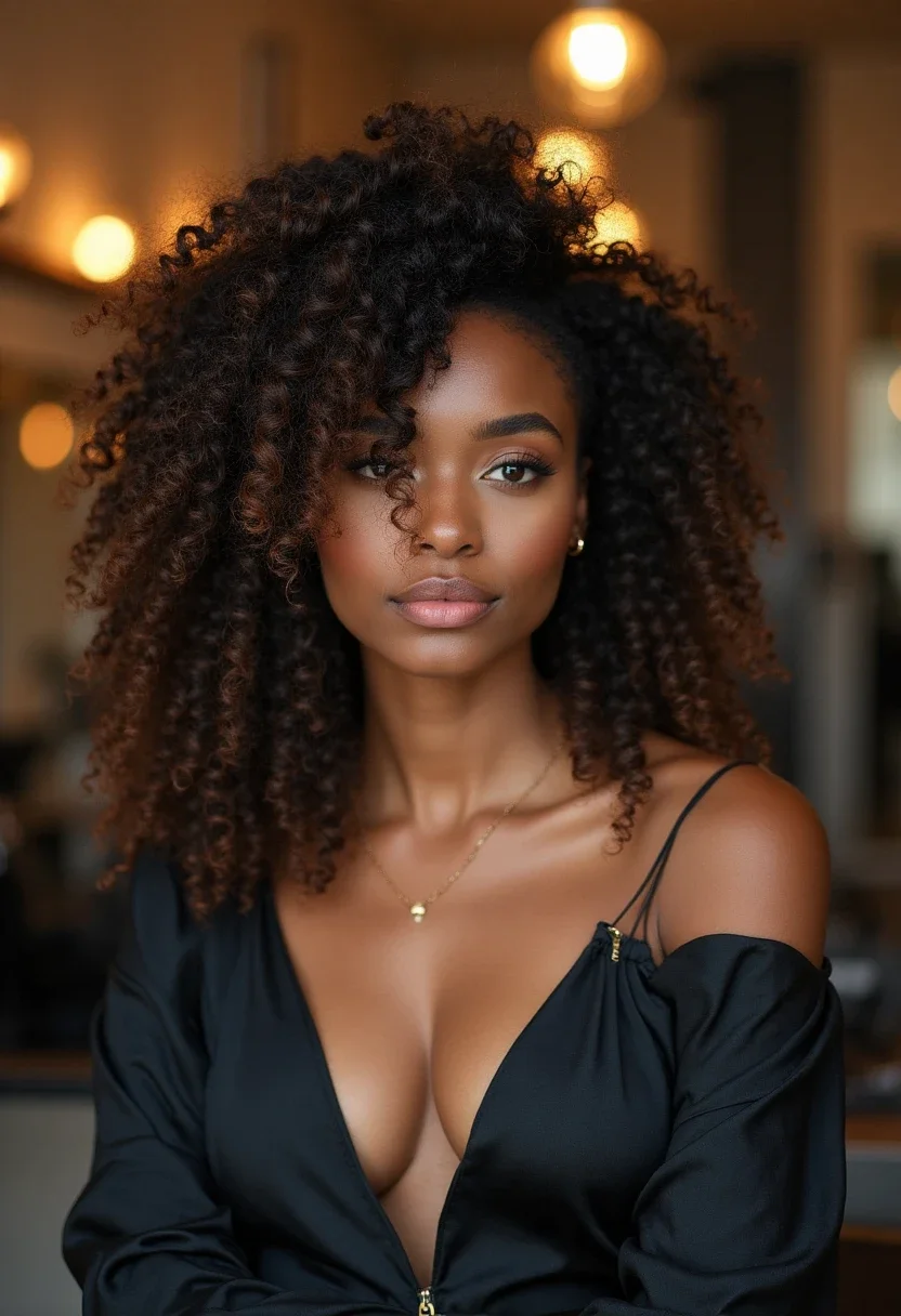 13. Curly Faux Locs