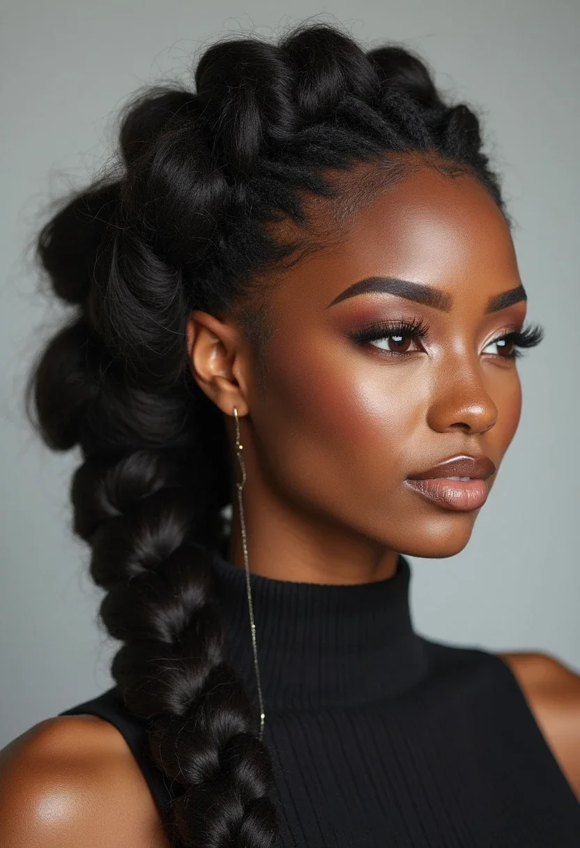 13. Twisted Updo