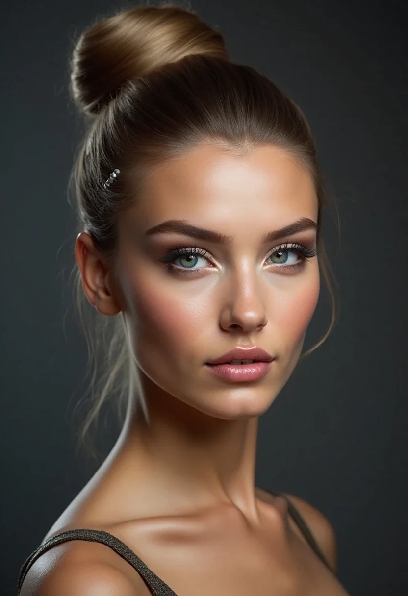 13. High Bun