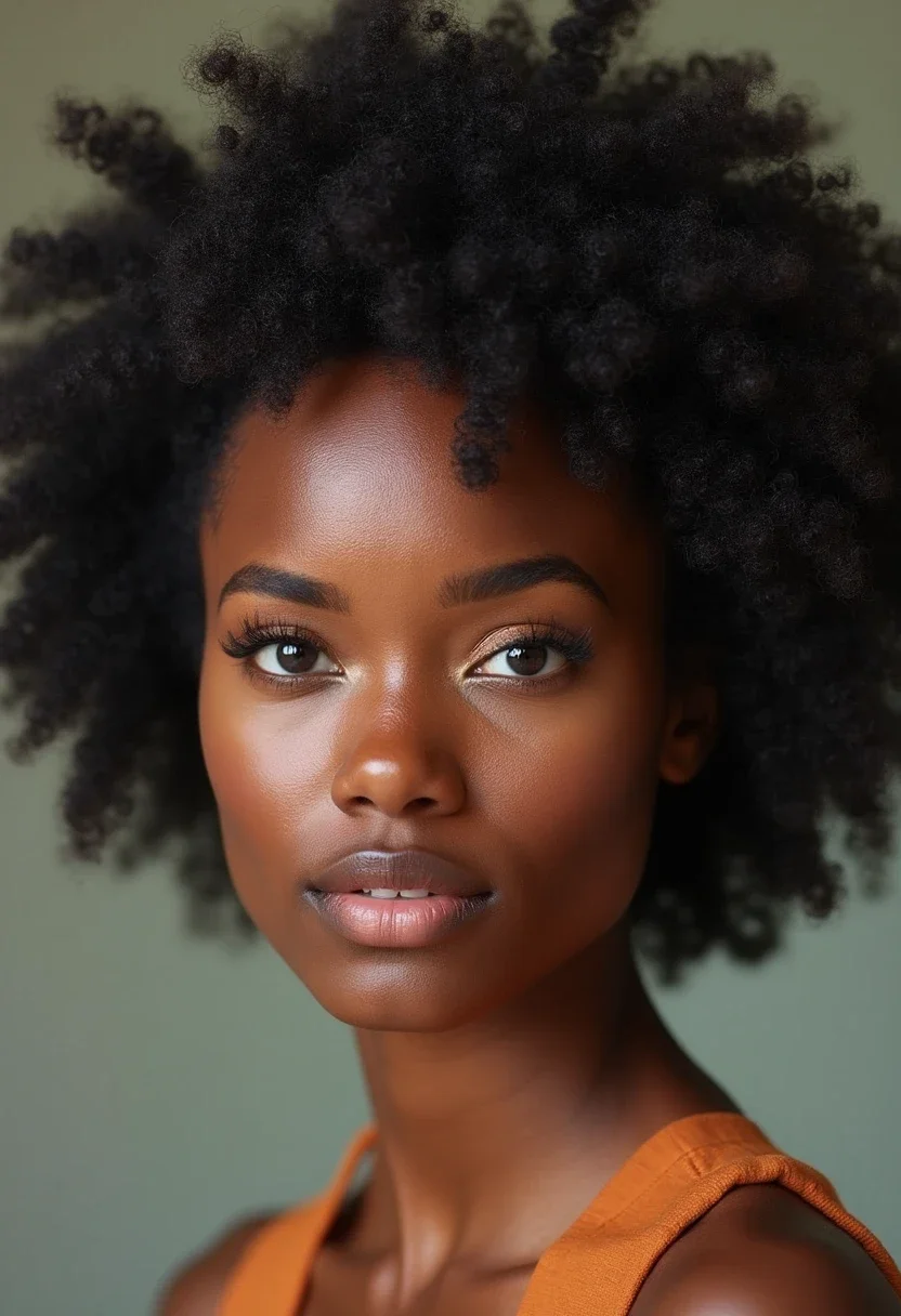 13. Natural Afro